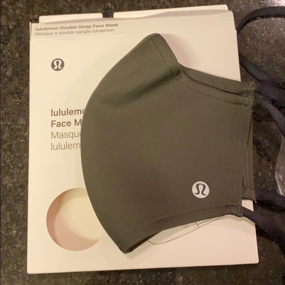 Sold out dark olive lululemon mask